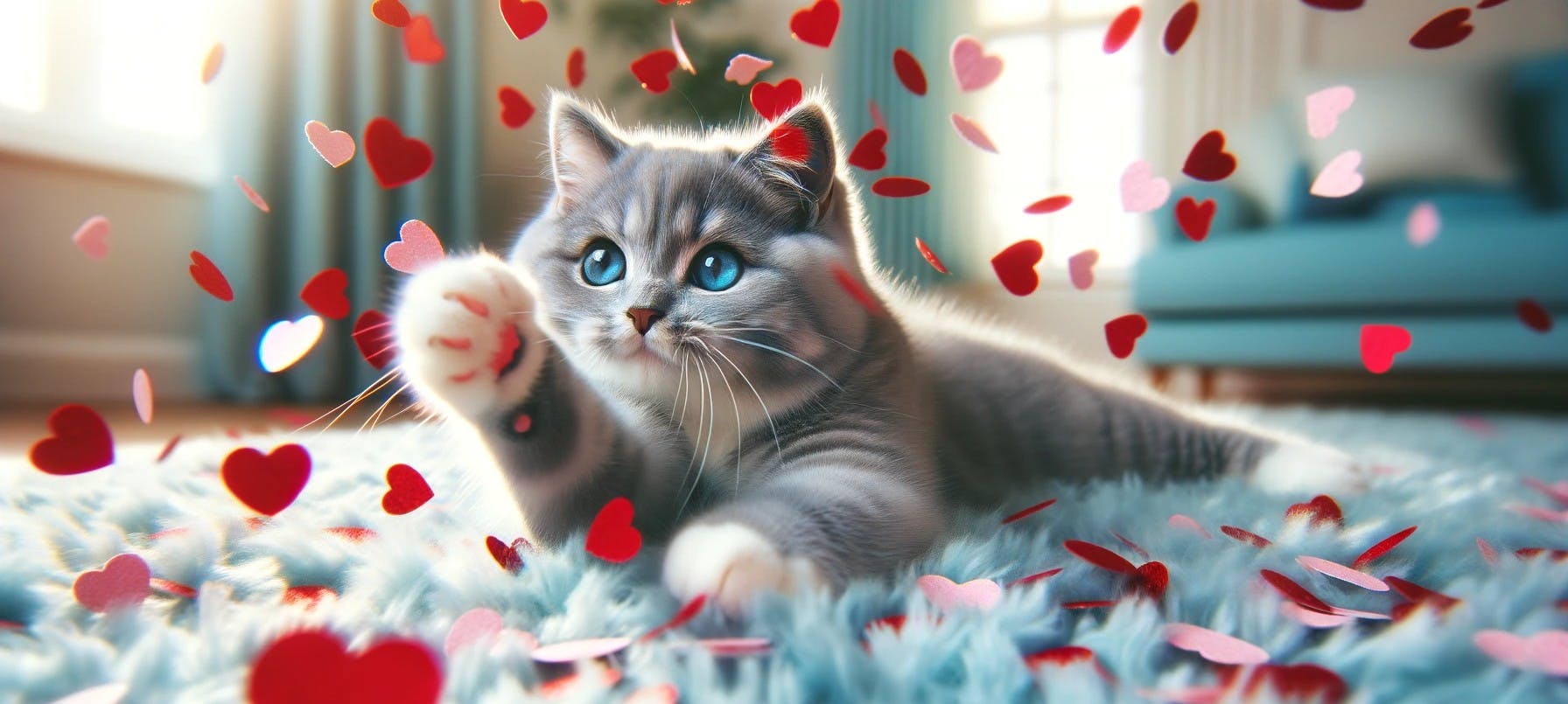 How to Spoil Your Cat on Valentine's Day