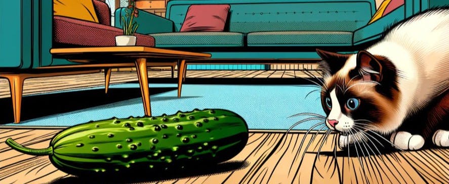 Why Are Cats Afraid of Cucumbers?