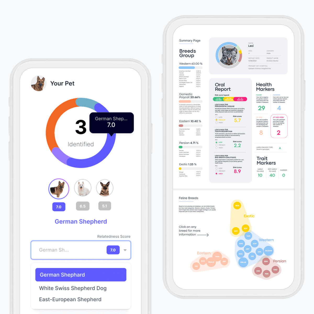 DNA Tests for Cats & Dogs by Basepaws Discover your pet’s blueprint